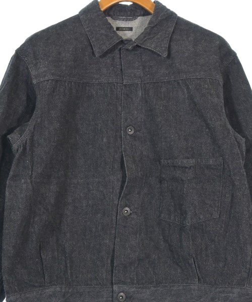 COMOLI（コモリ）デニムジャケット 黒 サイズ:2(M位) メンズ/2200665216015