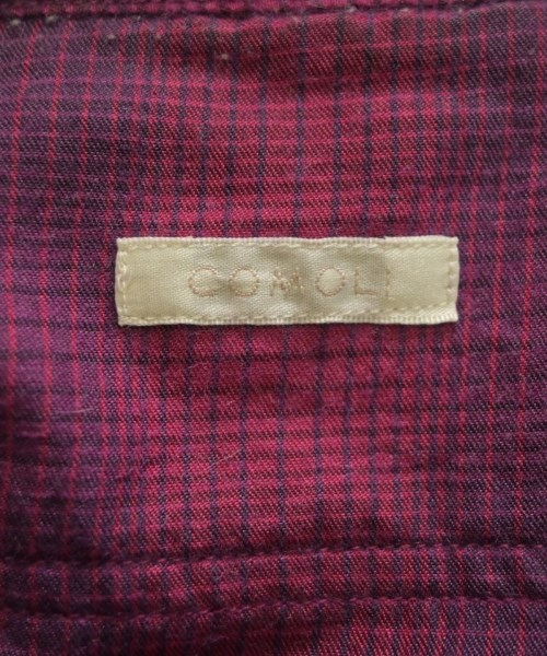 COMOLI（コモリ）カジュアルシャツ ピンク サイズ:1(S位) メンズ/2200666095046