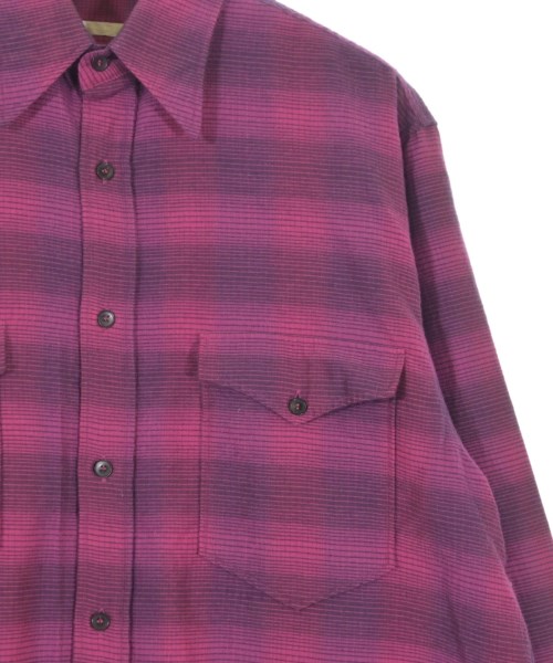 COMOLI（コモリ）カジュアルシャツ ピンク サイズ:1(S位) メンズ/2200666095046