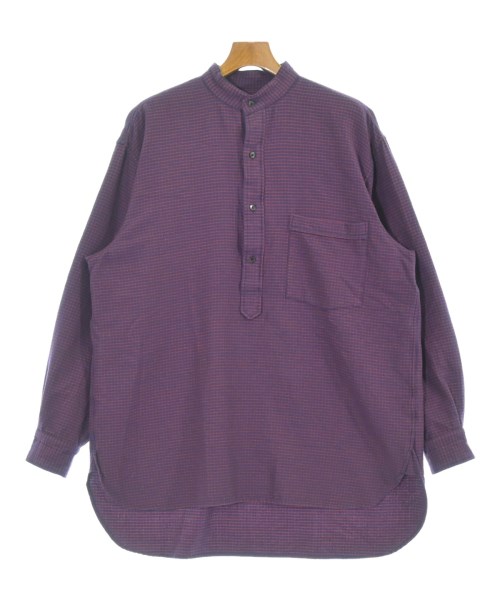 COMOLI(コモリ)カジュアルシャツ 紺 サイズ:3(L位)/2200666822093