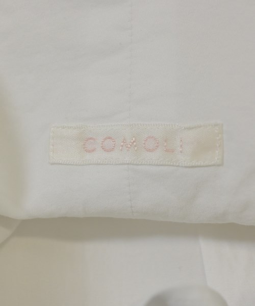 COMOLI（コモリ）カジュアルシャツ 白 サイズ:5(XXL位) メンズ/2200666667052