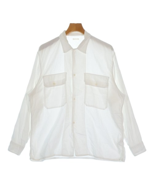 COMOLI(コモリ)カジュアルシャツ 白 サイズ:2(M位)/2200664377021