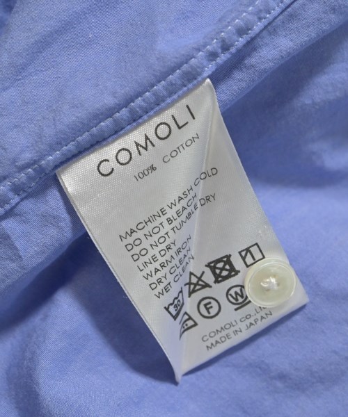 COMOLI（コモリ）カジュアルシャツ 青 サイズ:-(XL位) メンズ/2200667715059