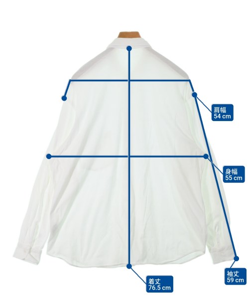 COMOLI（コモリ）カジュアルシャツ 白 サイズ:1(S位) メンズ/2200664265052