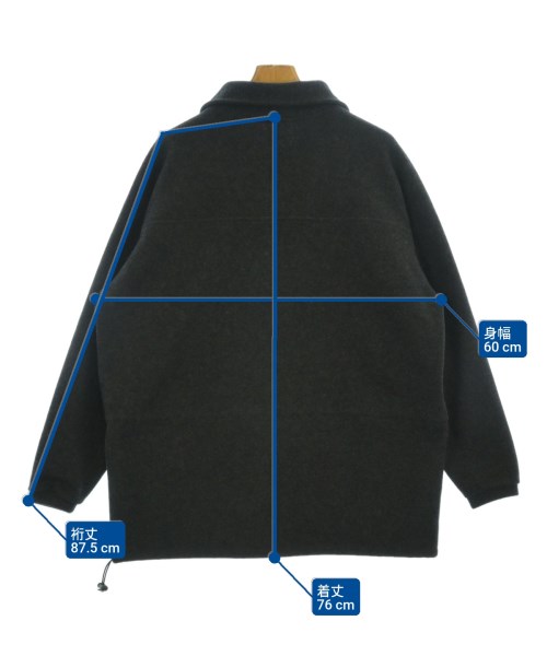 COMOLI（コモリ）Tシャツ・カットソー グレー サイズ:1(S位) メンズ/2200669680058