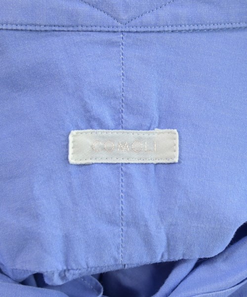 COMOLI（コモリ）カジュアルシャツ 青 サイズ:1(S位) メンズ/2200670451104