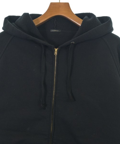 COMOLI（コモリ）パーカー 黒 サイズ:3(L位) メンズ/2200670595020