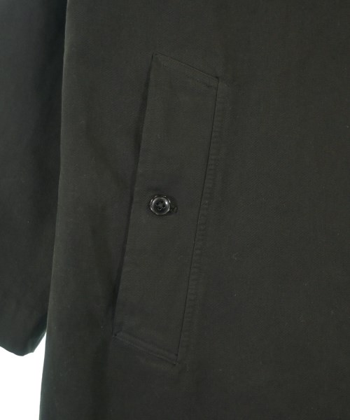 COMOLI（コモリ）ステンカラーコート 黒 サイズ:1(S位) メンズ/2200671884017