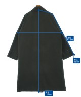 COMOLI（コモリ）ステンカラーコート 黒 サイズ:1(S位) メンズ/2200671884017