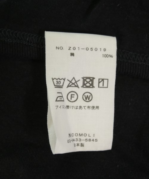 COMOLI（コモリ）タンクトップ 黒 サイズ:2(M位) メンズ/2200724976089