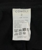 COMOLI（コモリ）タンクトップ 黒 サイズ:2(M位) メンズ/2200724976089