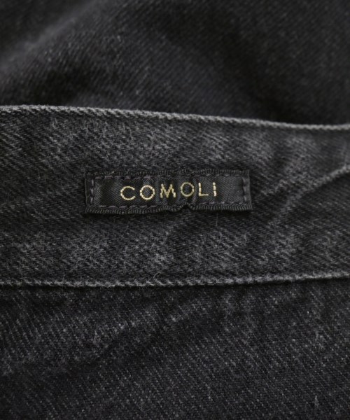COMOLI（コモリ）デニムパンツ 黒 サイズ:1(S位) メンズ/2200735739109