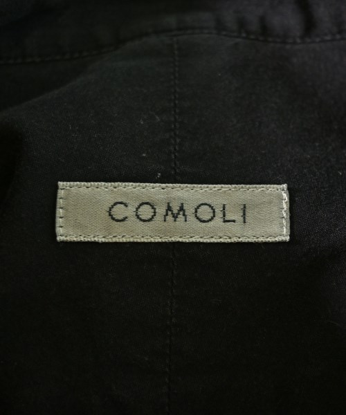 COMOLI（コモリ）カジュアルシャツ 黒 サイズ:1(S位) メンズ/2200735897038