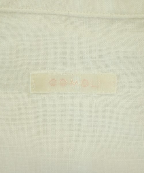 COMOLI（コモリ）カジュアルシャツ 白 サイズ:1(S位) メンズ/2200722000045