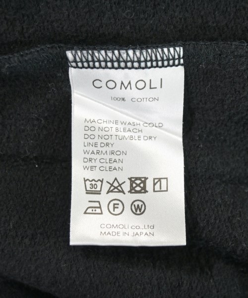 COMOLI（コモリ）スウェット 黒 サイズ:2(M位) メンズ/2200716273141