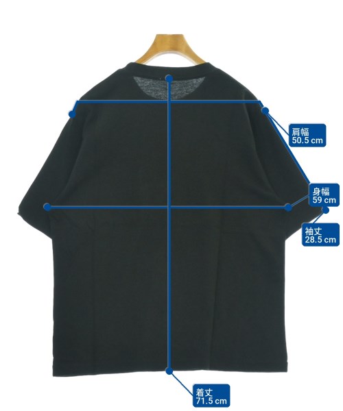 COMOLI（コモリ）Tシャツ・カットソー 黒 サイズ:1(S位) メンズ/2200716273233