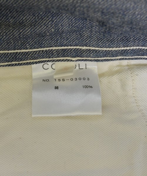 COMOLI（コモリ）デニムパンツ 青 サイズ:0(XS位) メンズ/2200721974729