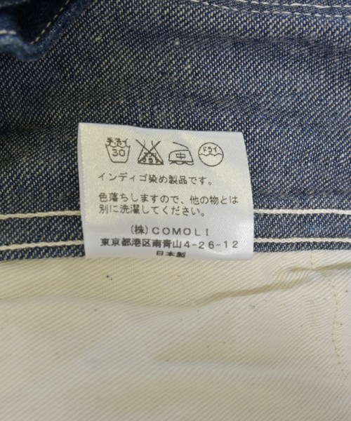 COMOLI（コモリ）デニムパンツ 青 サイズ:0(XS位) メンズ/2200721974729