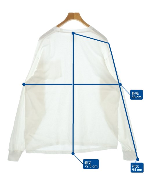 COMOLI（コモリ）Tシャツ・カットソー 白 サイズ:4(XL位) メンズ/2200725713027