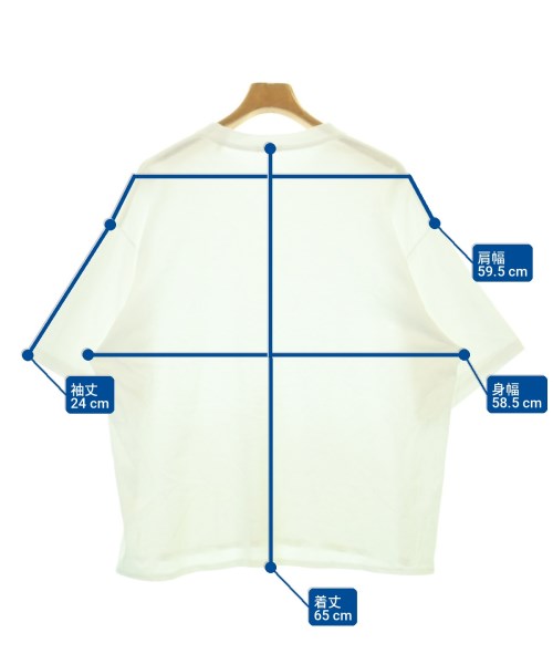 COMOLI（コモリ）Tシャツ・カットソー 白 サイズ:4(XL位) メンズ/2200723852100