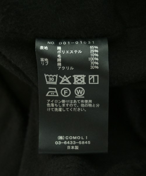 COMOLI（コモリ）その他 黒 サイズ:1(S位) メンズ/2200727062017