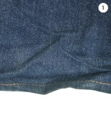 COMOLI（コモリ）デニムパンツ 青 サイズ:2(M位) メンズ/2200728012066