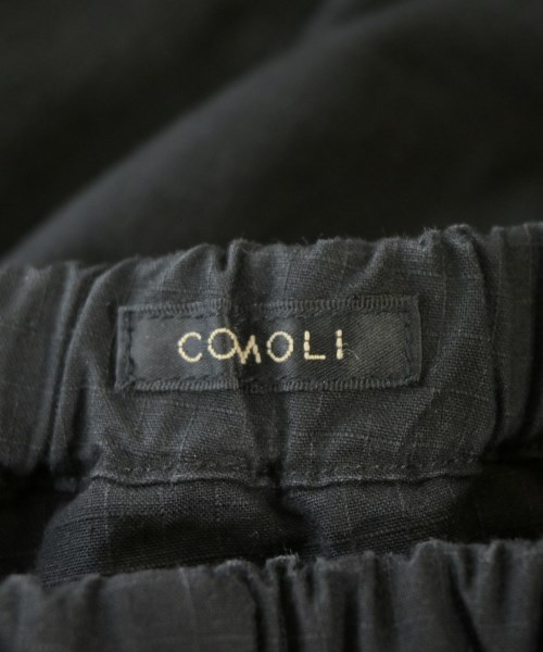 COMOLI（コモリ）カーゴパンツ 黒 サイズ:1(S位) メンズ/2200682463010