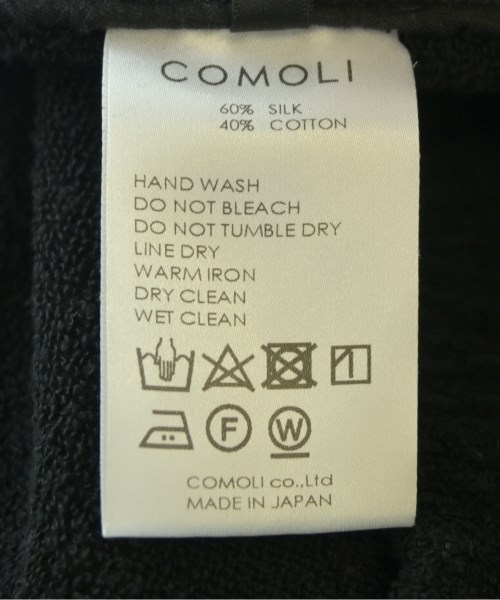 COMOLI（コモリ）その他 黒 サイズ:3(L位) メンズ/2200683080018