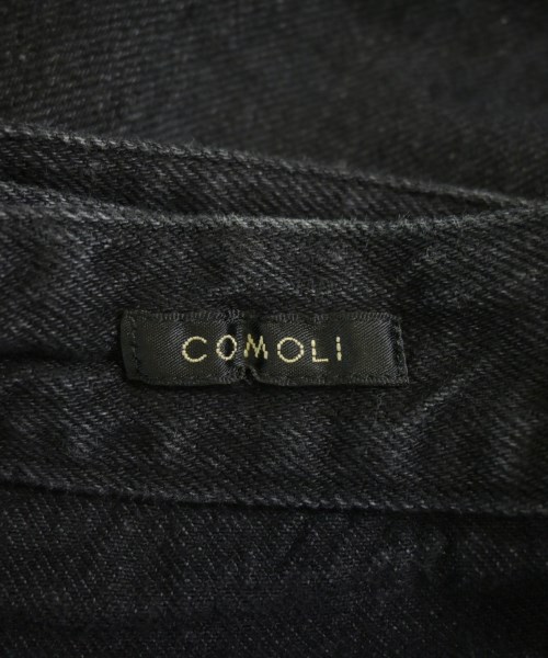 COMOLI（コモリ）デニムパンツ 黒 サイズ:3(L位) メンズ/2200681630222