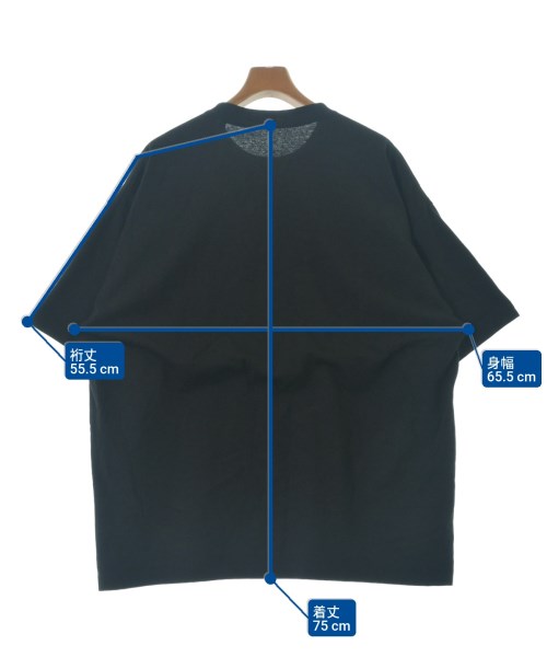 COMOLI（コモリ）Tシャツ・カットソー 黒 サイズ:5(XXL位) メンズ/2200690707014