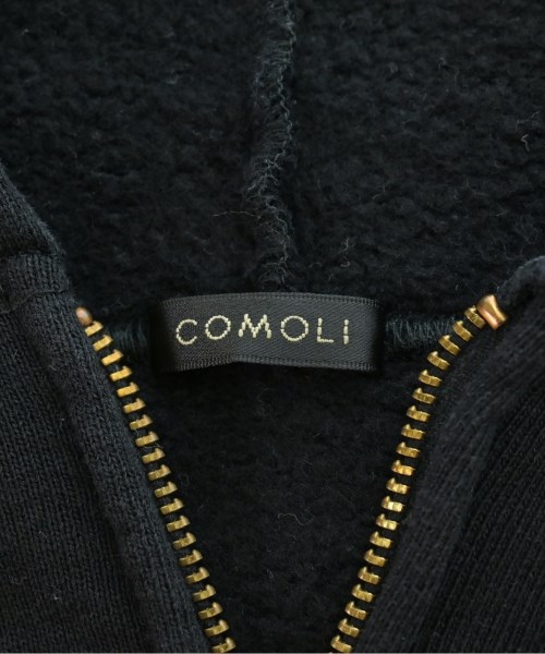 COMOLI（コモリ）パーカー 黒 サイズ:3(L位) メンズ/2200693351054
