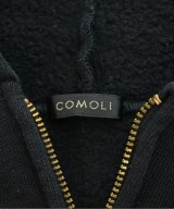 COMOLI（コモリ）パーカー 黒 サイズ:3(L位) メンズ/2200693351054