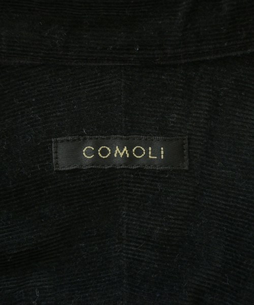 COMOLI（コモリ）カジュアルシャツ 黒 サイズ:4(XL位) メンズ/2200693351061