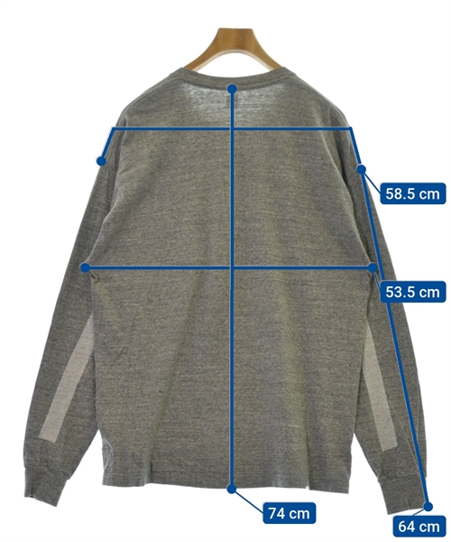 KAPTAIN SUNSHINE（キャプテンサンシャイン）Tシャツ・カットソー グレー サイズ:40(M位) メンズ/2200461718027