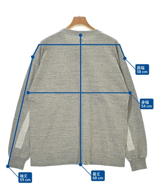 KAPTAIN SUNSHINE（キャプテンサンシャイン）Tシャツ・カットソー グレー サイズ:38(M位) メンズ/2200632647217