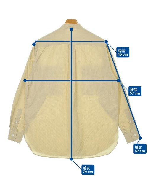 KAPTAIN SUNSHINE（キャプテンサンシャイン）カジュアルシャツ ベージュ サイズ:36(S位) メンズ/2200636063013