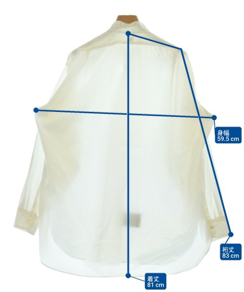 KAPTAIN SUNSHINE（キャプテンサンシャイン）カジュアルシャツ 白 サイズ:38(M位) メンズ/2200626757144