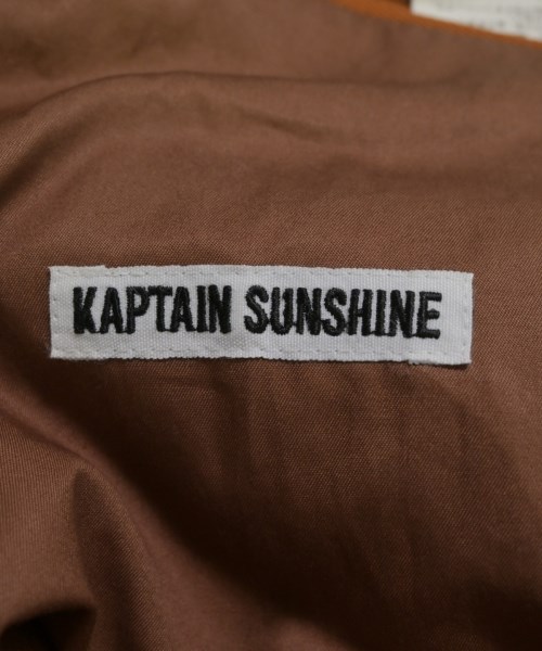 KAPTAIN SUNSHINE（キャプテンサンシャイン）ステンカラーコート 茶 サイズ:38(XXL位) メンズ/2200641306204