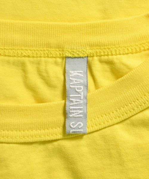 KAPTAIN SUNSHINE（キャプテンサンシャイン）Tシャツ・カットソー 黄 サイズ:38(S位) メンズ/2200622282145