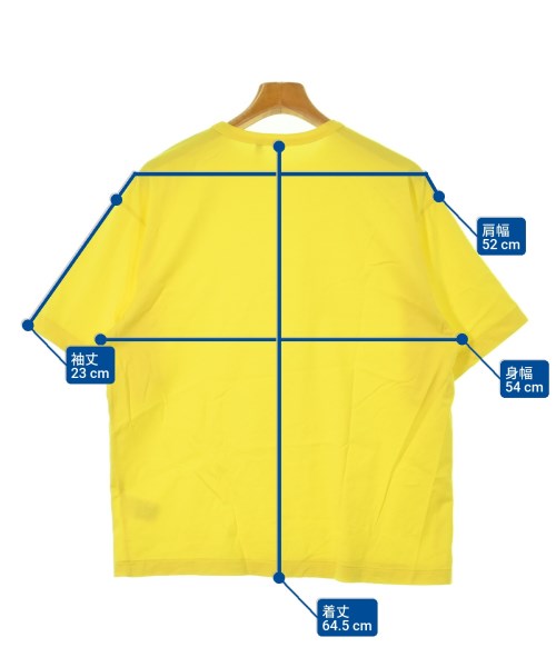 KAPTAIN SUNSHINE（キャプテンサンシャイン）Tシャツ・カットソー 黄 サイズ:38(S位) メンズ/2200622282145