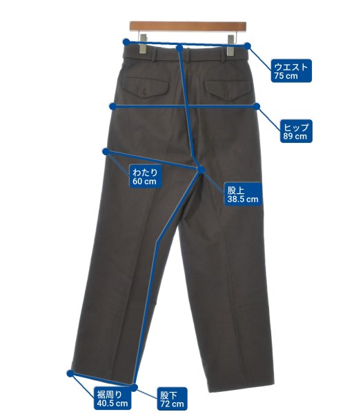 KAPTAIN SUNSHINE（キャプテンサンシャイン）チノパン 茶 サイズ:2(M位) メンズ/2200643928046