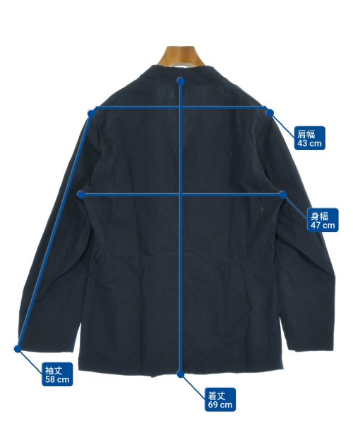 KAPTAIN SUNSHINE（キャプテンサンシャイン）ブルゾン 紺 サイズ:36(XS位) メンズ/2200630870037