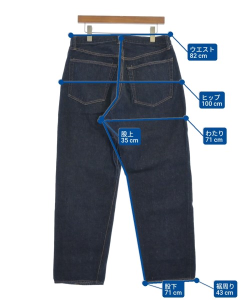KAPTAIN SUNSHINE（キャプテンサンシャイン）デニムパンツ 紺 サイズ:34(XL位) メンズ/2200615366067