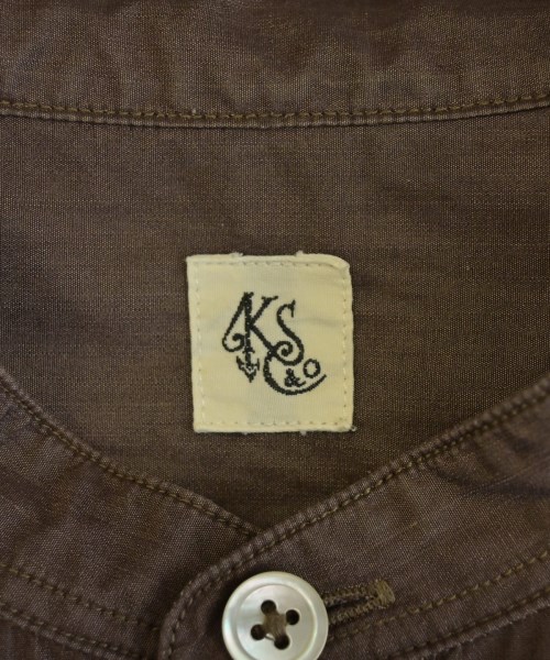 KAPTAIN SUNSHINE（キャプテンサンシャイン）シャツワンピース 茶 サイズ:36(S位) レディース/2200631949046