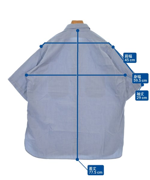 KAPTAIN SUNSHINE（キャプテンサンシャイン）カジュアルシャツ 青 サイズ:38(M位) メンズ/2200614699050