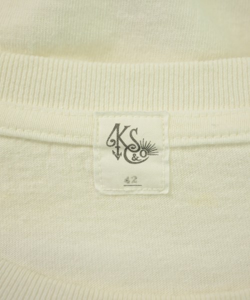 KAPTAIN SUNSHINE（キャプテンサンシャイン）Tシャツ・カットソー 白 サイズ:42(L位) メンズ/2200618374168