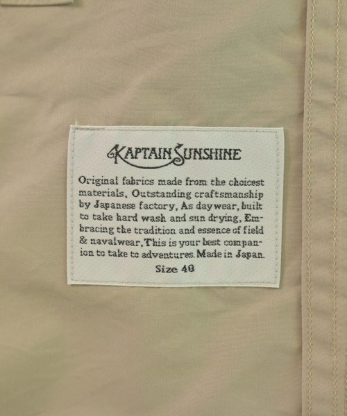 KAPTAIN SUNSHINE（キャプテンサンシャイン）その他 ベージュ サイズ:40(M位) メンズ/2200607023121