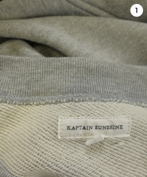 KAPTAIN SUNSHINE（キャプテンサンシャイン）スウェット グレー サイズ:3(L位) メンズ/2200677392073