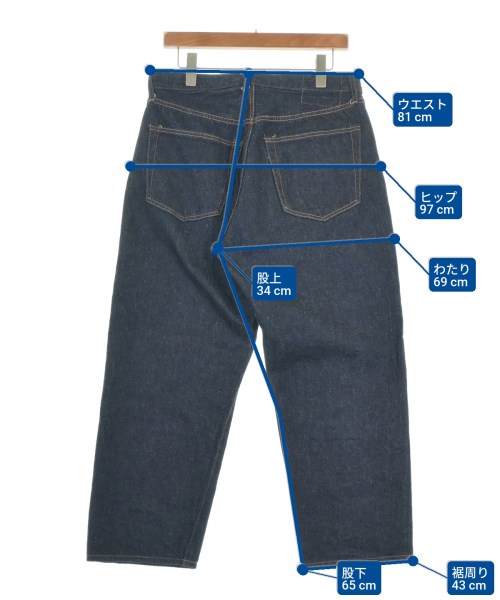 KAPTAIN SUNSHINE（キャプテンサンシャイン）デニムパンツ 紺 サイズ:32(L位) メンズ/2200659066022