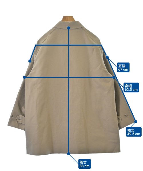 KAPTAIN SUNSHINE（キャプテンサンシャイン）ステンカラーコート ベージュ サイズ:38(S位) メンズ/2200660576015
